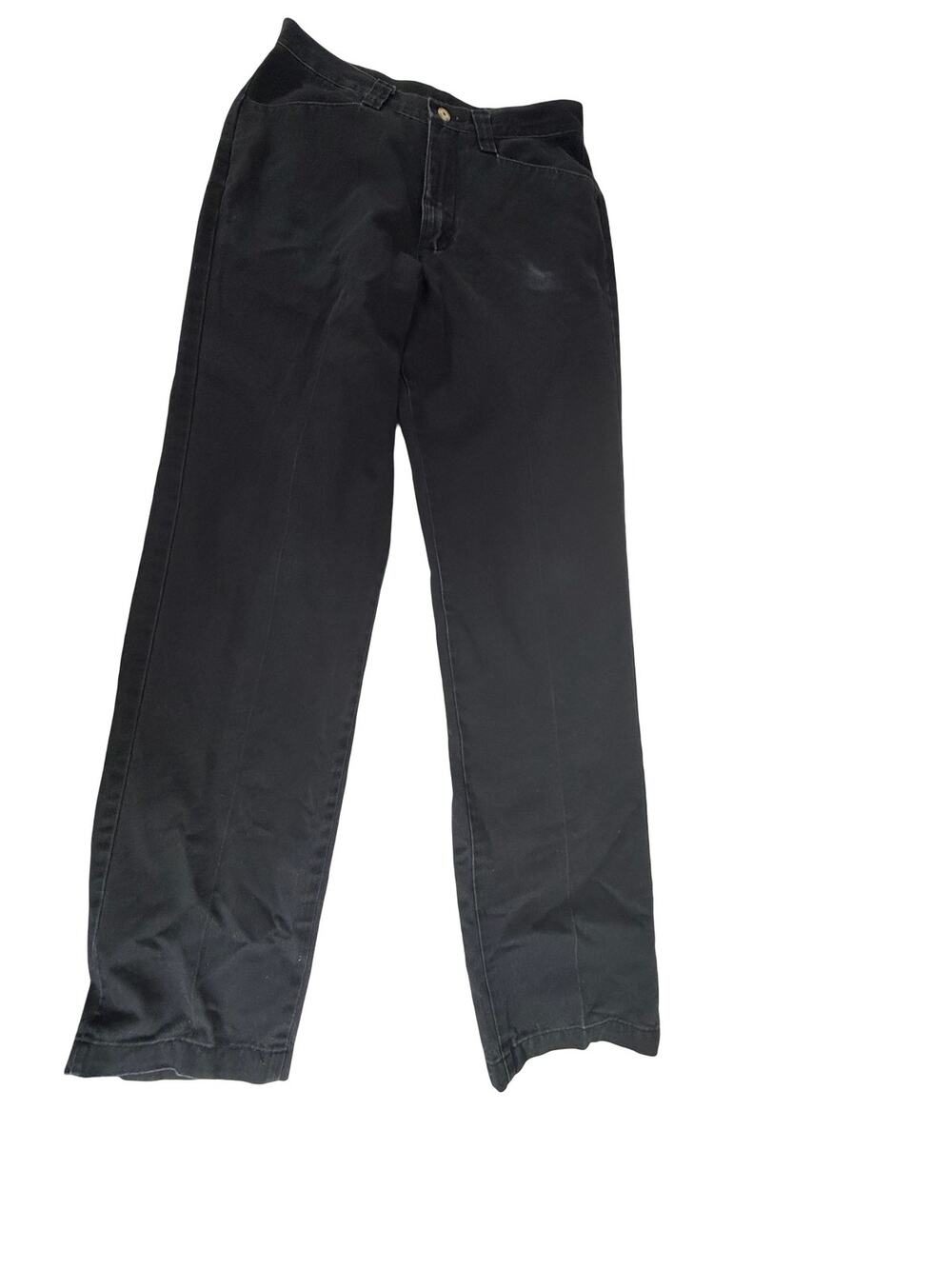 SEE PHOTO 2 Vintage Riata Black Twill Pants Measured 29x32 Straight Leg Cowboy